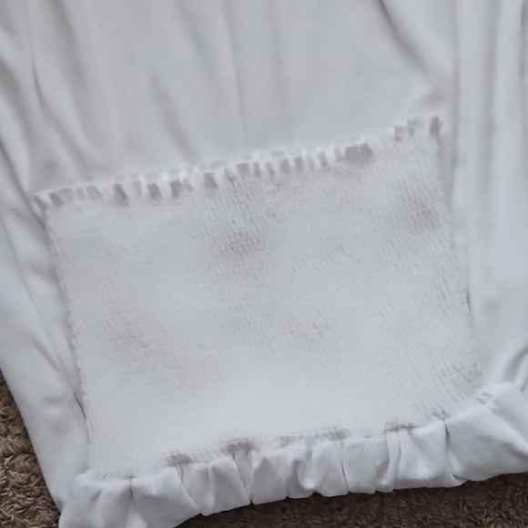 Beach Riot Lilee Strapless Smocked Cover-Up Dress - Picture 9 of 10